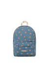 Tiny Cottons Floral-print Backpack In Blue