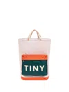 Tiny Cottons Front-pocket Tote Bag In Pink