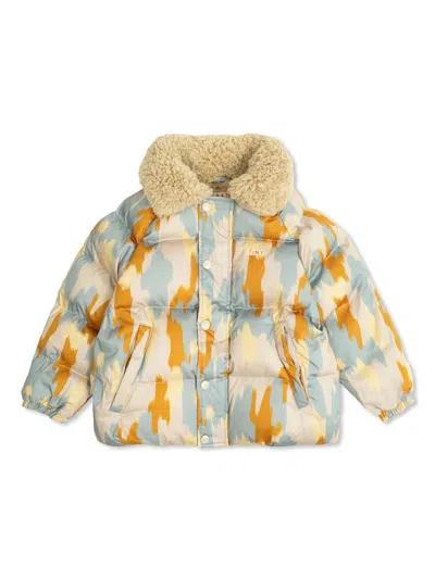 Tiny Cottons Kids' Logo-patch Jacket In Grey