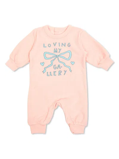 Tiny Cottons Babies' Loving One-piece Romper In 粉色