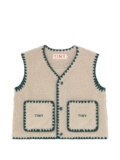 Tiny Cottons Kids' Patch Pocket Jacket In Neutral