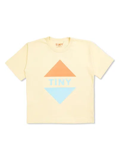 Tiny Cottons Kids' Tiny Triangle T-shirt In Neutrals