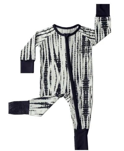 Tiny Knot Co. Baby Boys And Girls Convertible 2 Way Zippered Footed Coverall In Pigment