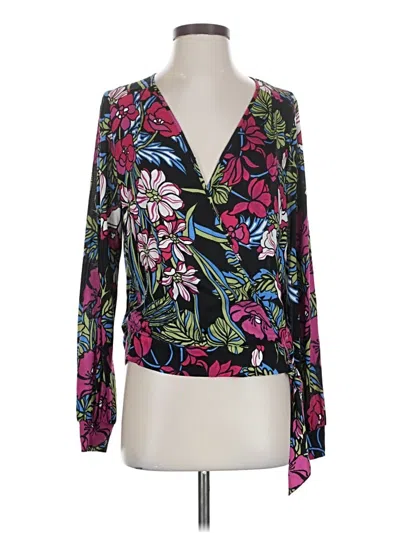 Pre-owned Tiny Long Sleeve Blouse In Black