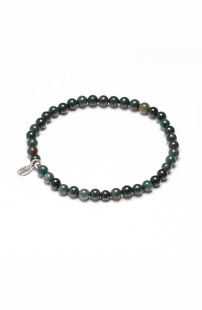 Tiny Rituals Bloodstone Energy Bracelet In Multi