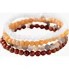 Tiny Rituals Cancer Bracelet Set In Multi