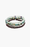 Tiny Rituals Capricorn Bracelet Set In Multi