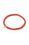 Tiny Rituals Carnelian Energy Bracelet In Multi