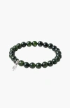 Tiny Rituals Nephrite Jade Energy Bracelet In Multi