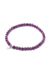 Tiny Rituals Rare Phosphosiderite Energy Bracelet In Light Purple