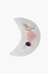 Tiny Rituals Selenite Moon Recharging Bowl In Multi