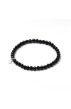 Tiny Rituals Tourmaline Energy Bracelet In Black