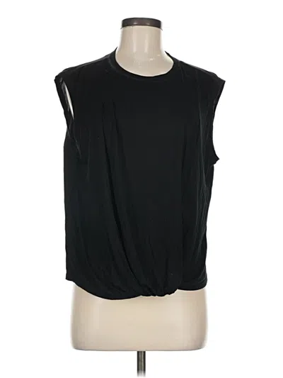 Pre-owned Tiny Sleeveless Blouse In Black