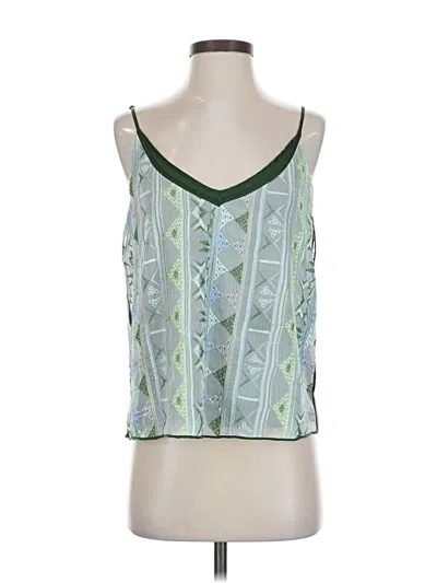 Pre-owned Tiny Sleeveless Blouse In Green