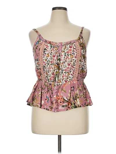 Pre-owned Tiny Sleeveless Blouse In Pink