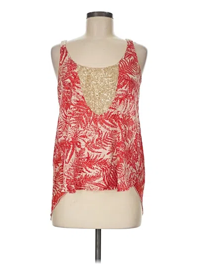 Pre-owned Tiny Sleeveless Blouse In Red
