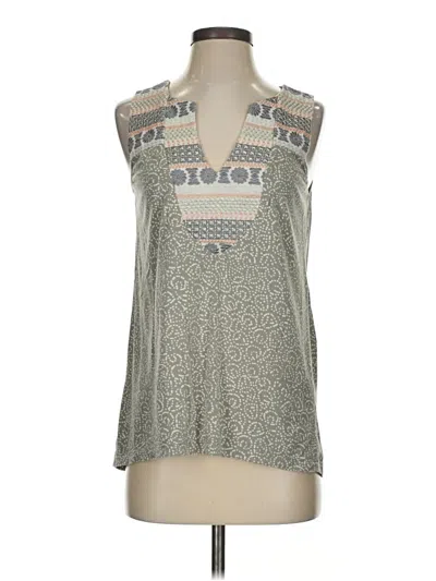 Pre-owned Tiny Sleeveless Blouse In Silver
