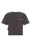 Tiny Tribe Core Cotton T-shirt In Charcoal