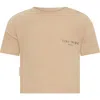 Tiny Tribe Core Logo T-shirt In Brown