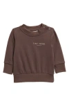 Tiny Tribe Core Signature Crewneck Sweatshirt In Gray