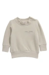 Tiny Tribe Core Signature Crewneck Sweatshirt In Gray