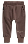 Tiny Tribe Babies'  Core Signature Sweatpants In Iron