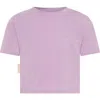 Tiny Tribe Core Stretch Cotton T-shirt In Purple