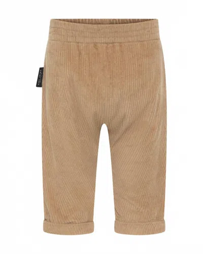 Tiny Tribe Kid's Corduroy Pants In Brown