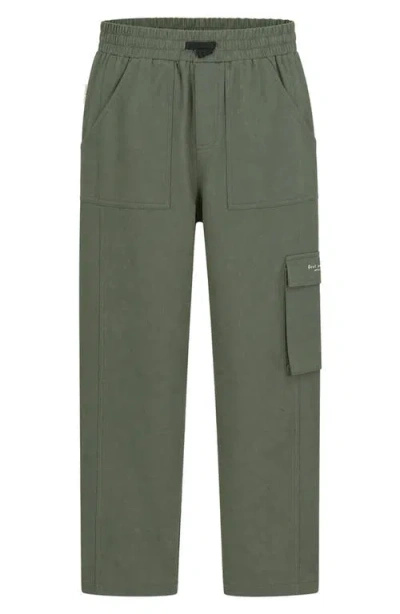 Tiny Tribe Kids' Cargo Pants In Green