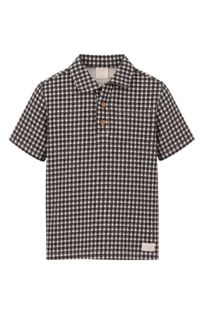 Tiny Tribe Kids' Caro Polo In Brown