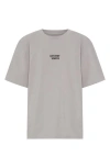 Tiny Tribe Kids' Catchin' Waves Cotton Graphic T-shirt In Grey