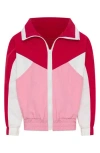 Tiny Tribe Kids' Colorblock Full Zip Jacket In Multi