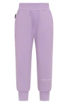 Tiny Tribe Kids' Core Cotton Joggers In Purple