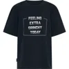 Tiny Tribe Kids' Extra Grinchy Graphic T-shirt In Black