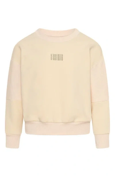 Tiny Tribe Kids' G'day Mate Cotton Sweatshirt In Neutral