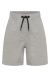 Tiny Tribe Kids' Hybrid Cargo Shorts In Grey