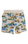 TINY TRIBE TINY TRIBE KIDS' ISLAND GETAWAY SHORTS