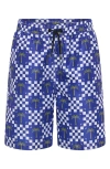 Tiny Tribe Kids' Print Swim Trunks In Blue Multi