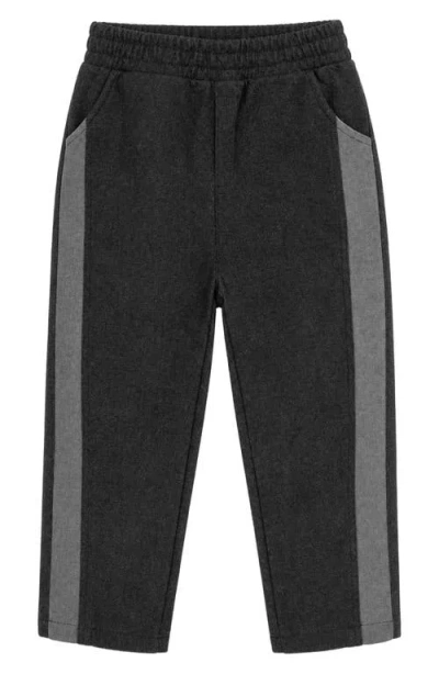 Tiny Tribe Kids' Relaxed Straight Leg Jeans In Black