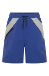 Tiny Tribe Kids' Segment Hybrid Shorts In Blue
