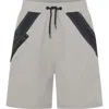 Tiny Tribe Kids' Segment Hybrid Shorts In Grey