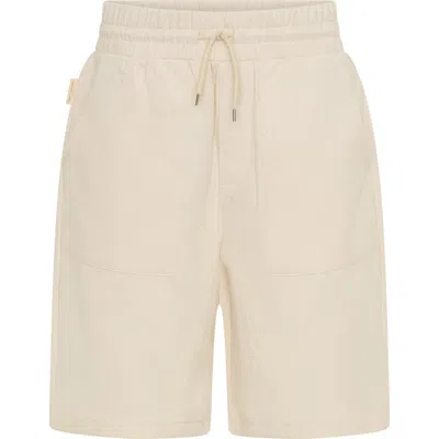 Tiny Tribe Kids' Textured Shorts In Neutral