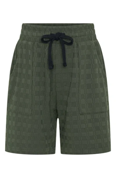 Tiny Tribe Kids' Textured Shorts In Pattern