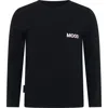 Tiny Tribe Mood Long Sleeve Graphic T-shirt In Black