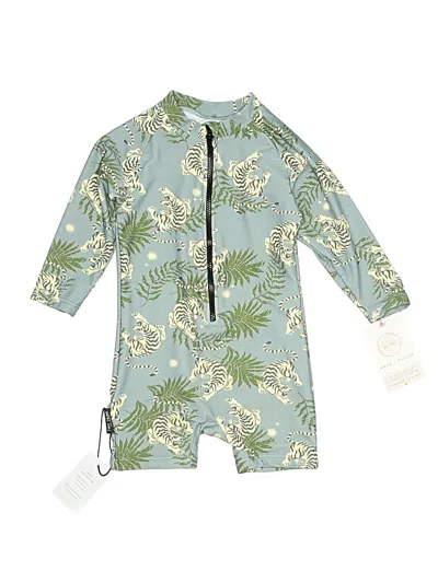 Tiny Tribe Babies' Rash Guard In Multi