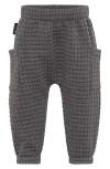Tiny Tribe Waffle Knit Slouch Joggers In Gray