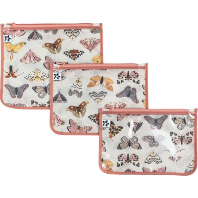 Tiny Twinkle Airline Compliant Toiletry/cosmetics Travel Bags, 3-pack In Multi