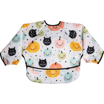 Tiny Twinkle Kids'  Mess-proof/waterproof Long-sleeve Baby Bib In Multi