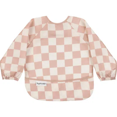Tiny Twinkle Kids'  Mess-proof/waterproof Long-sleeve Baby Bib In Neutral