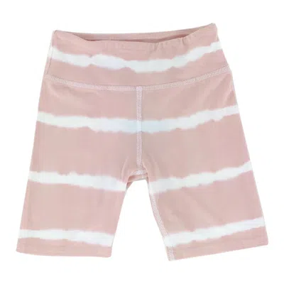 Tiny Whales Kids' Girls' Fun In The Sun Bike Short In Faded Pink